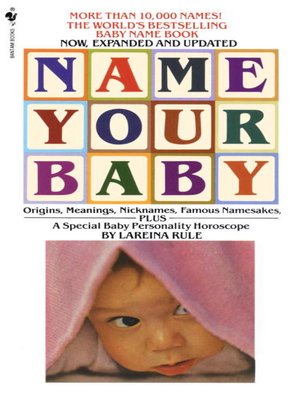 Name Your Baby - ebook